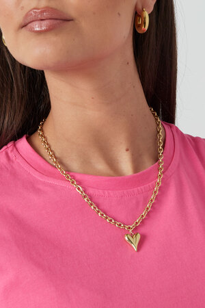 Necklace love rules - silver h5 Picture2